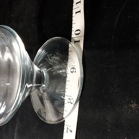 Vintage Floral Etched Flower Vase Double Round Bottom Unique Design - Picture 6 of 7